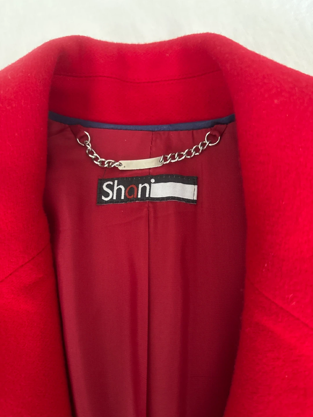 Shani Red Wool Coat - photo 4