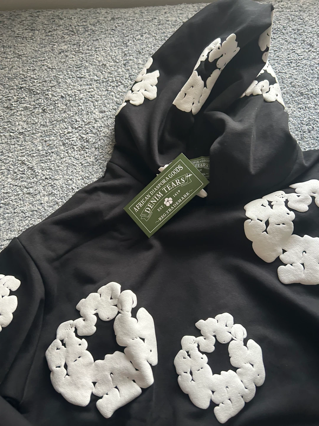 Denim Tears Hoodie - Black - photo 2