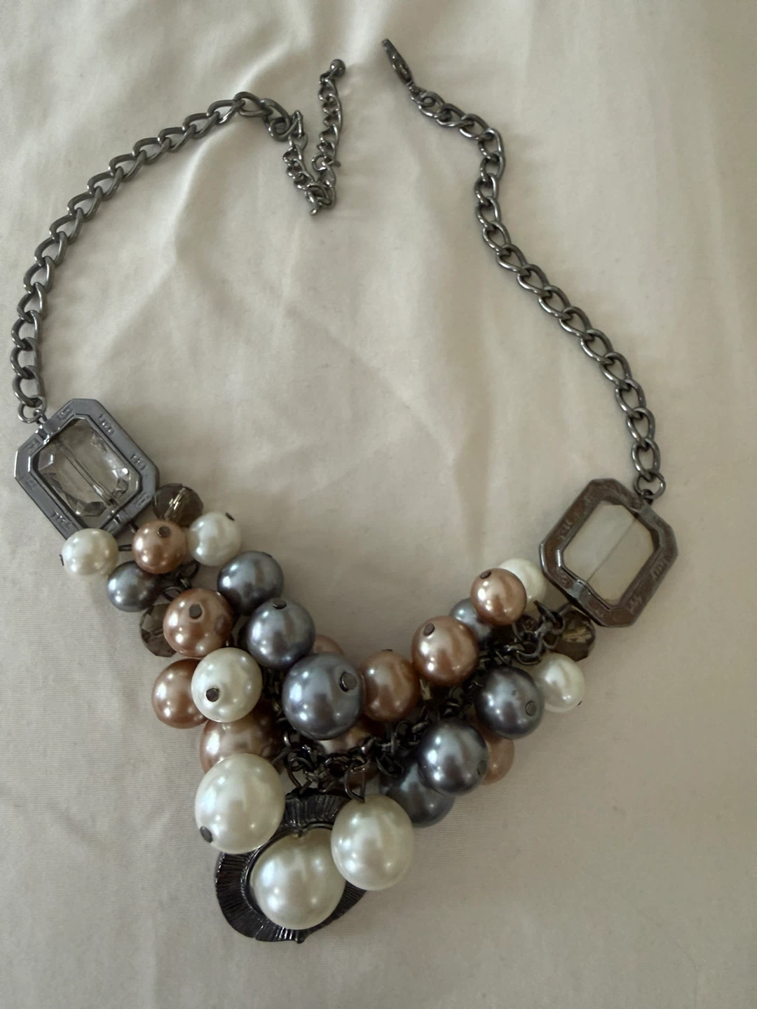 Beaded Statement Necklace