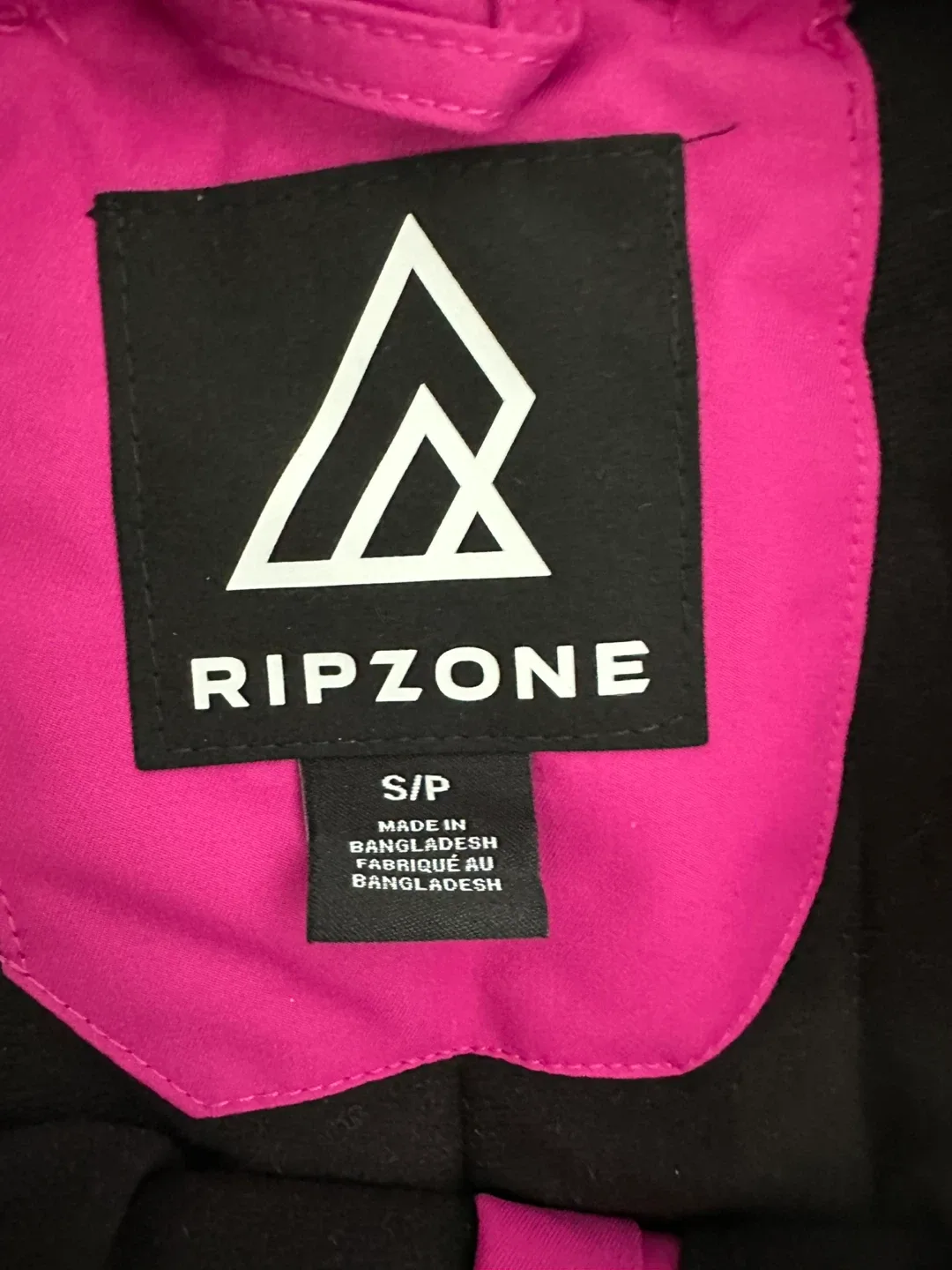RIPZONE Pink Snow Pants - Size Small