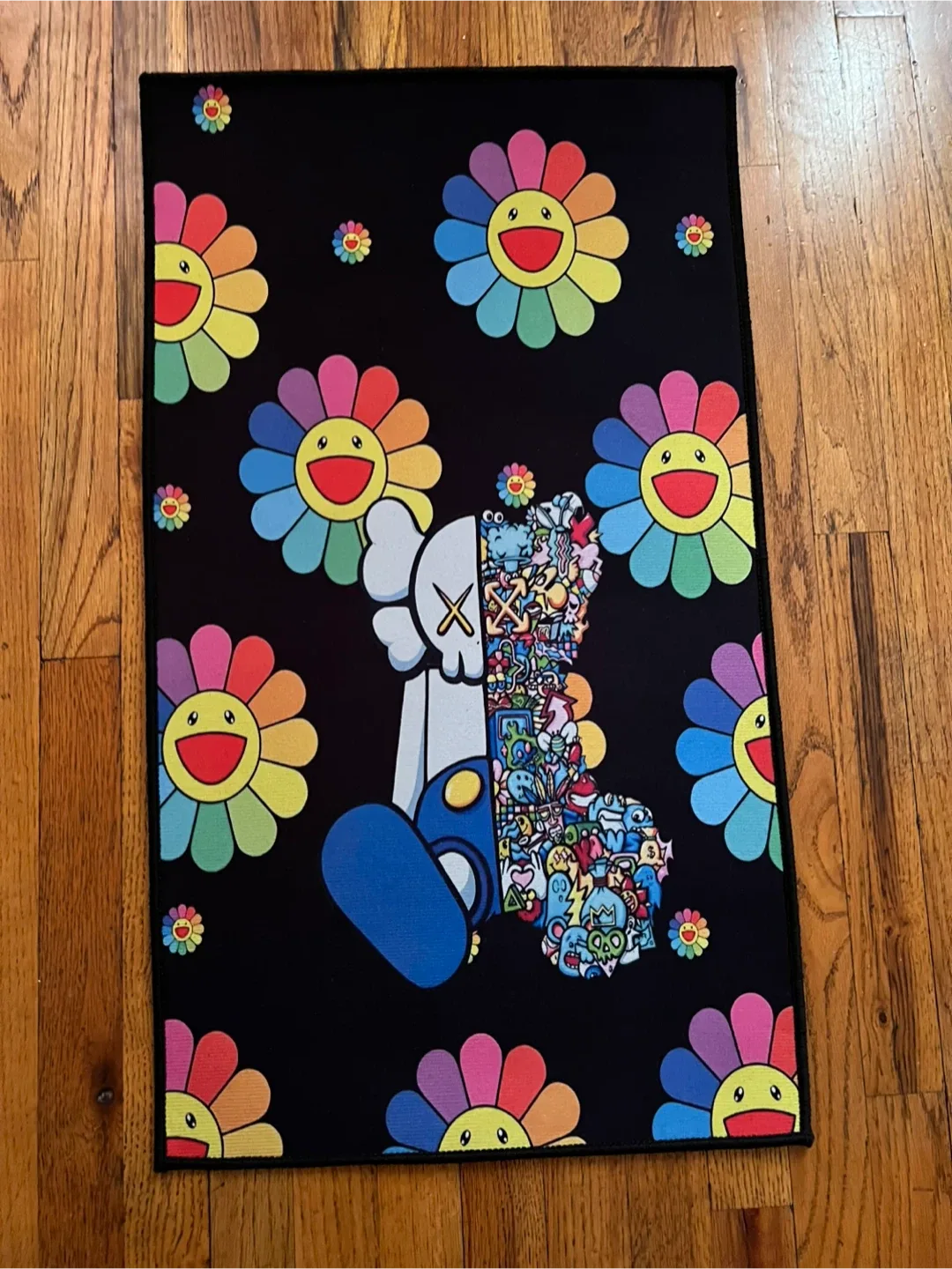 Takashi Murakami Kaws Rug Wall Art