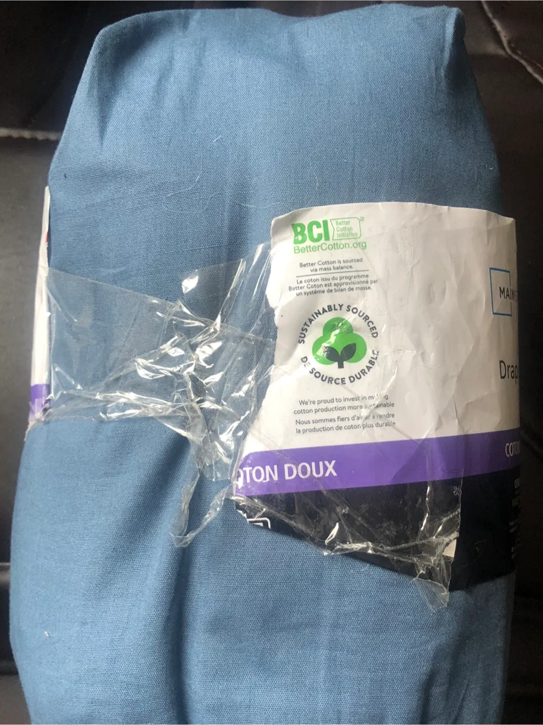 Mainsource Double Flat Sheet - Blue, New