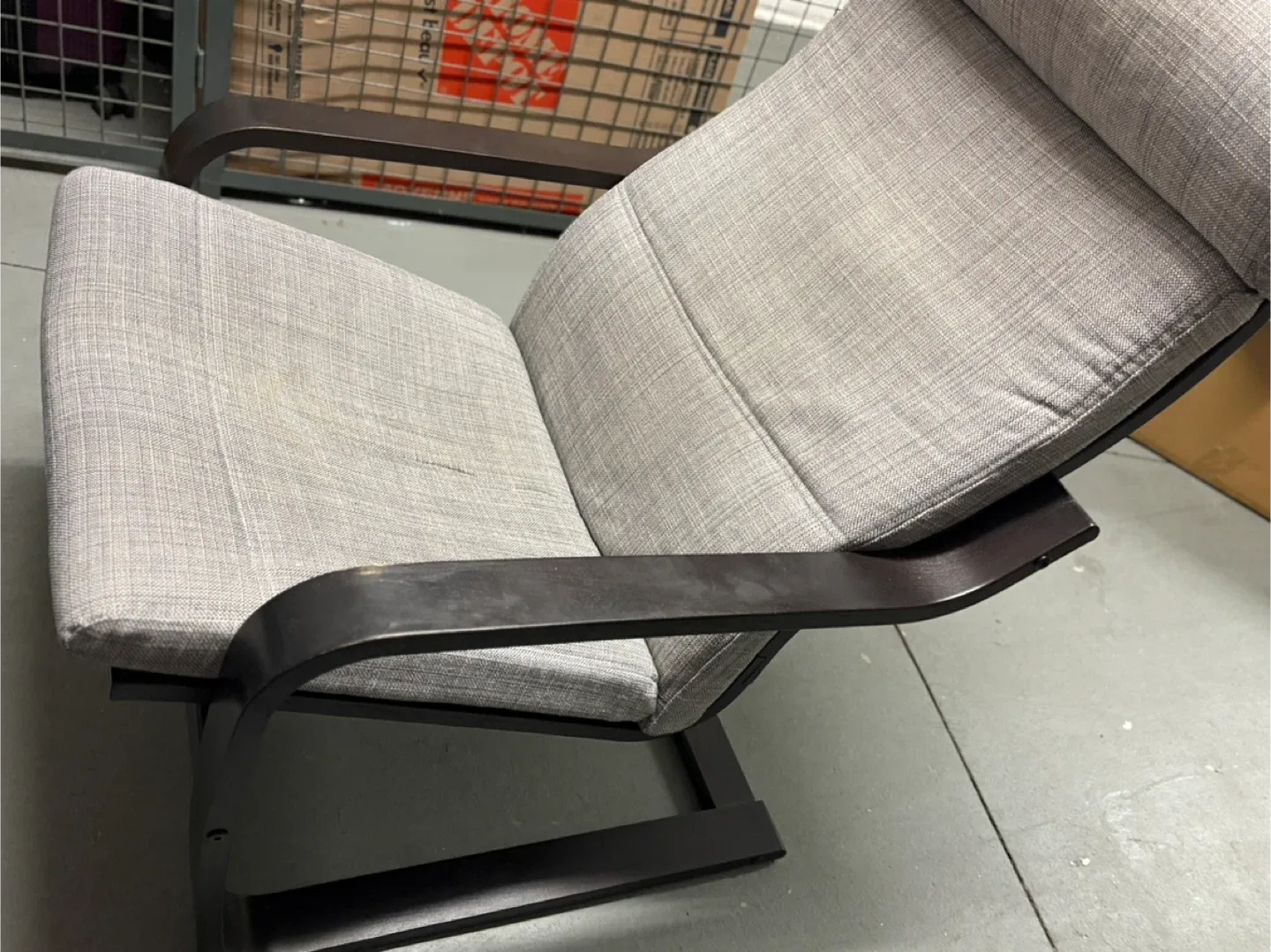 IKEA Poang Chair - Grey