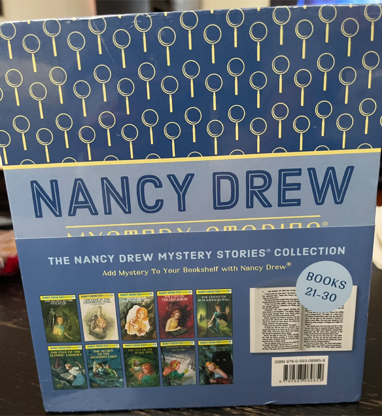 Nancy Drew Mystery Stories Collection Books 21-30