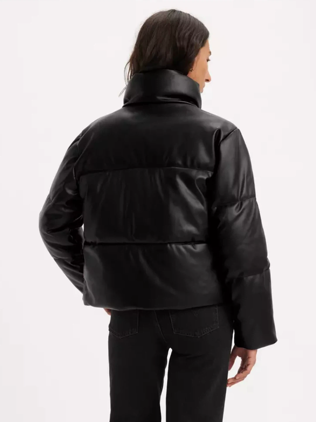 Levi’s Quilted Faux Leather Puffer Jacket - photo 2