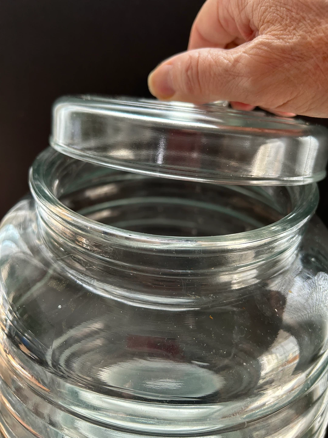 Glass Beverage Dispenser with Metal Stand - photo 4