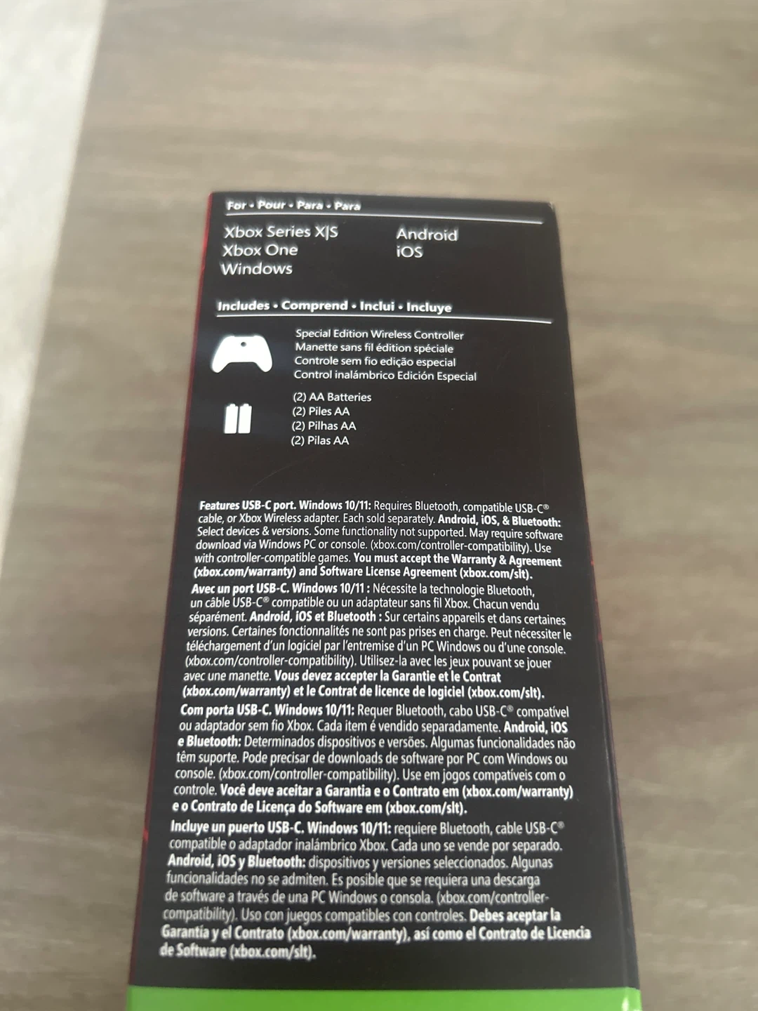 New Xbox Pulse Cipher Wireless Controller - photo 2