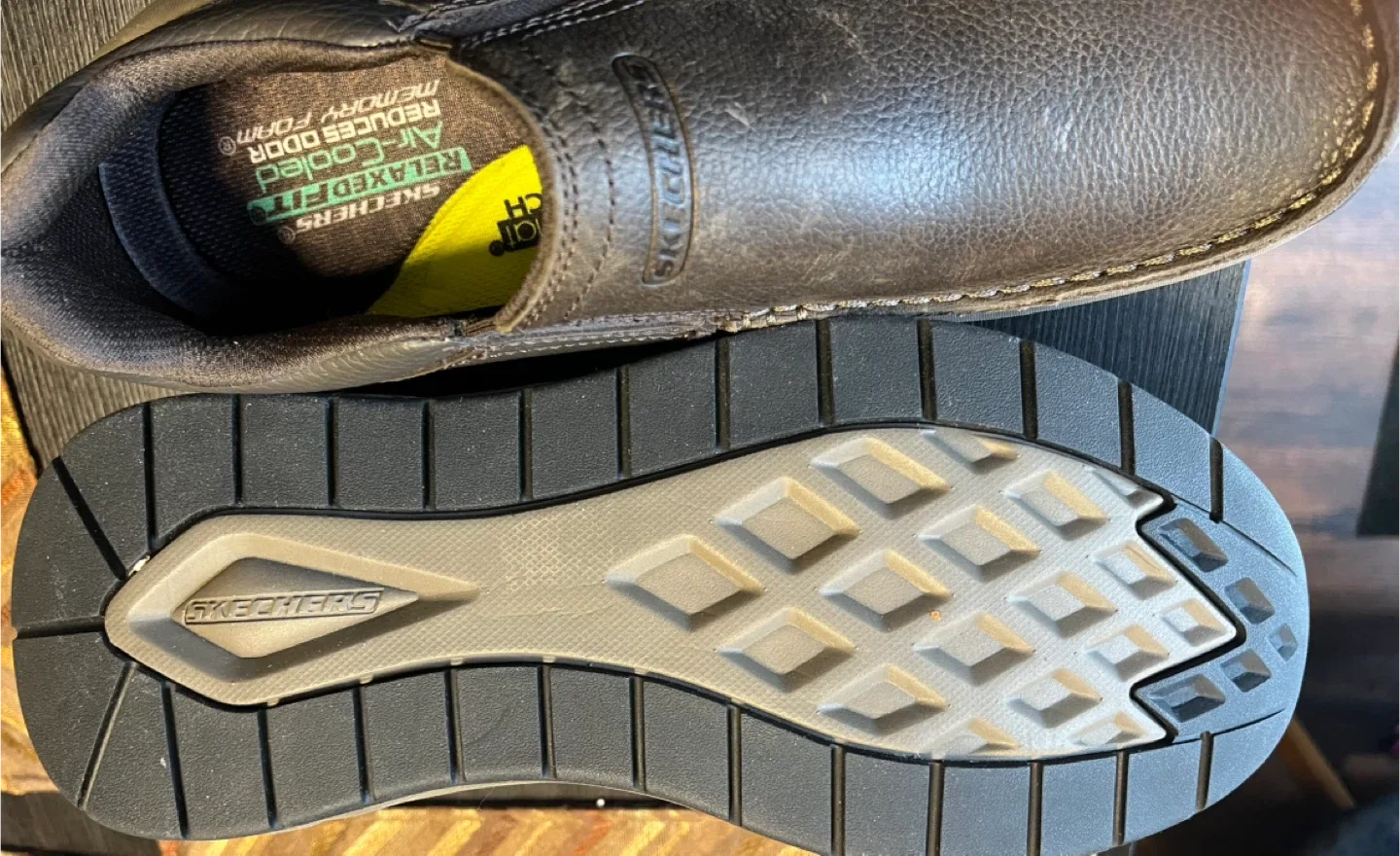 Skechers Calabrio Bazley Mens Brown Shoes