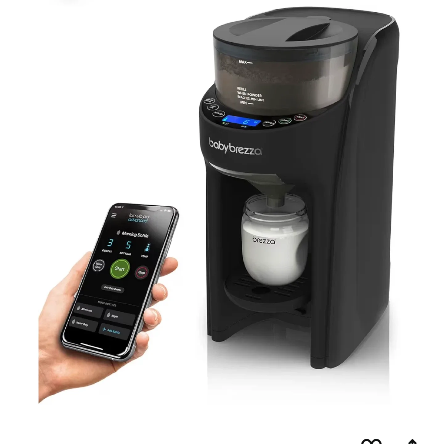 Baby Brezza Formula Pro Advanced WiFi - Like New!