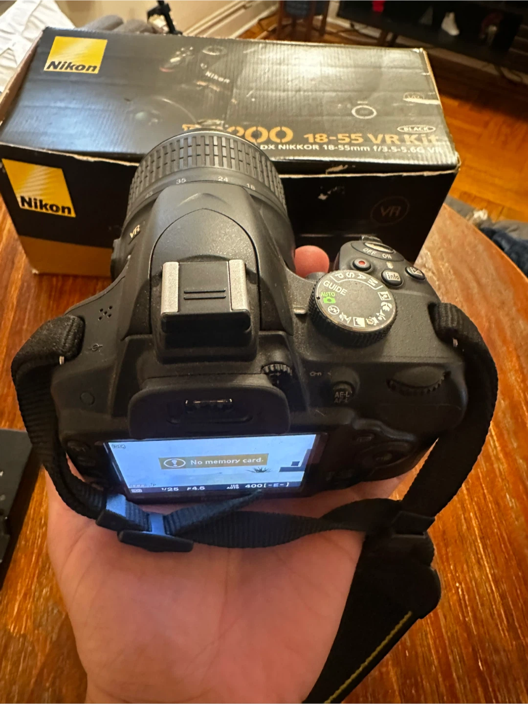Nikon D3200 DSLR Camera with 18-55mm VR Lens - photo 3