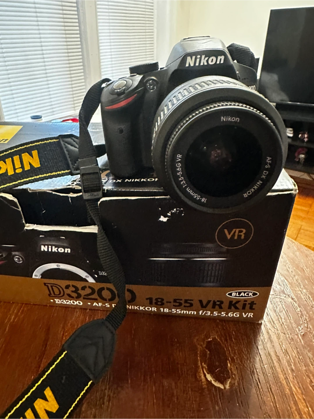Nikon D3200 DSLR Camera with 18-55mm VR Lens