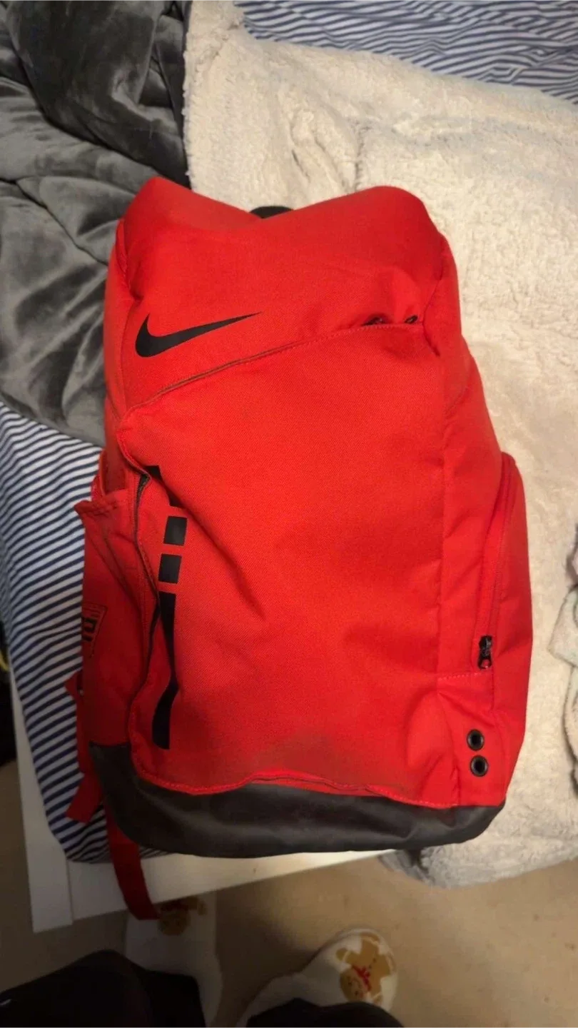 Nike Elite Backpack - Red and Black
