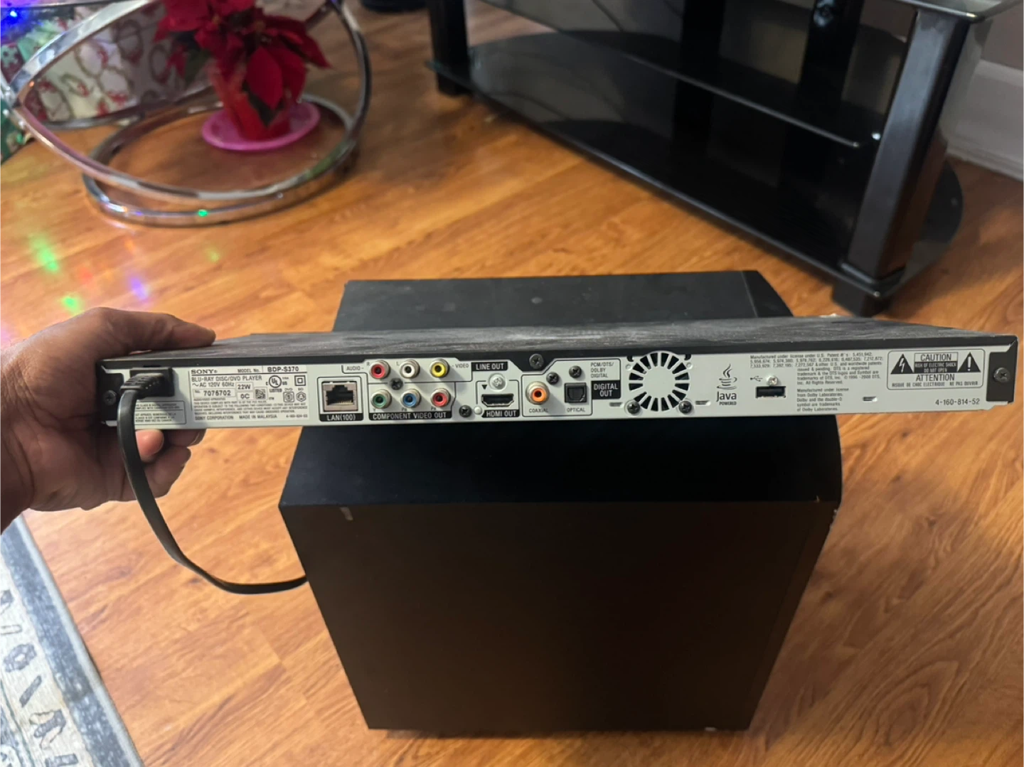 Processor,  Speaker  Subwoofer & blue ray player ( No cable) - photo 4