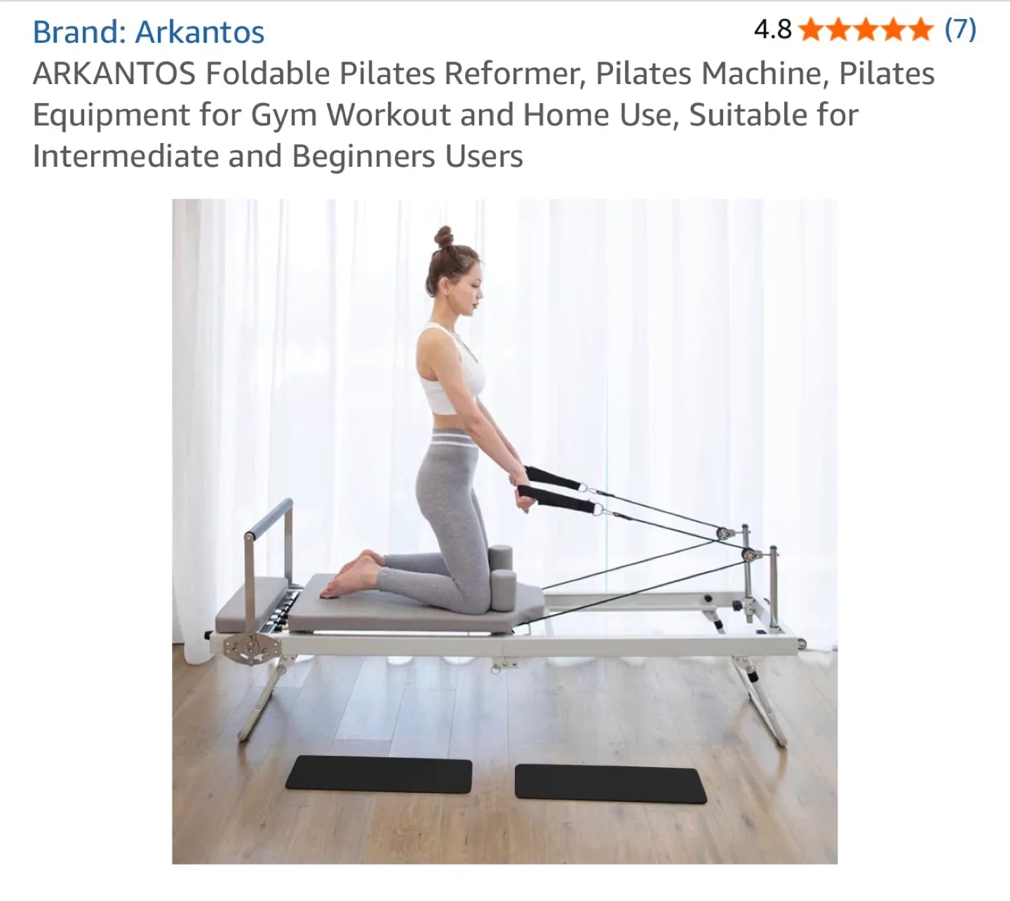 Arkantos Foldable Pilates Reformer