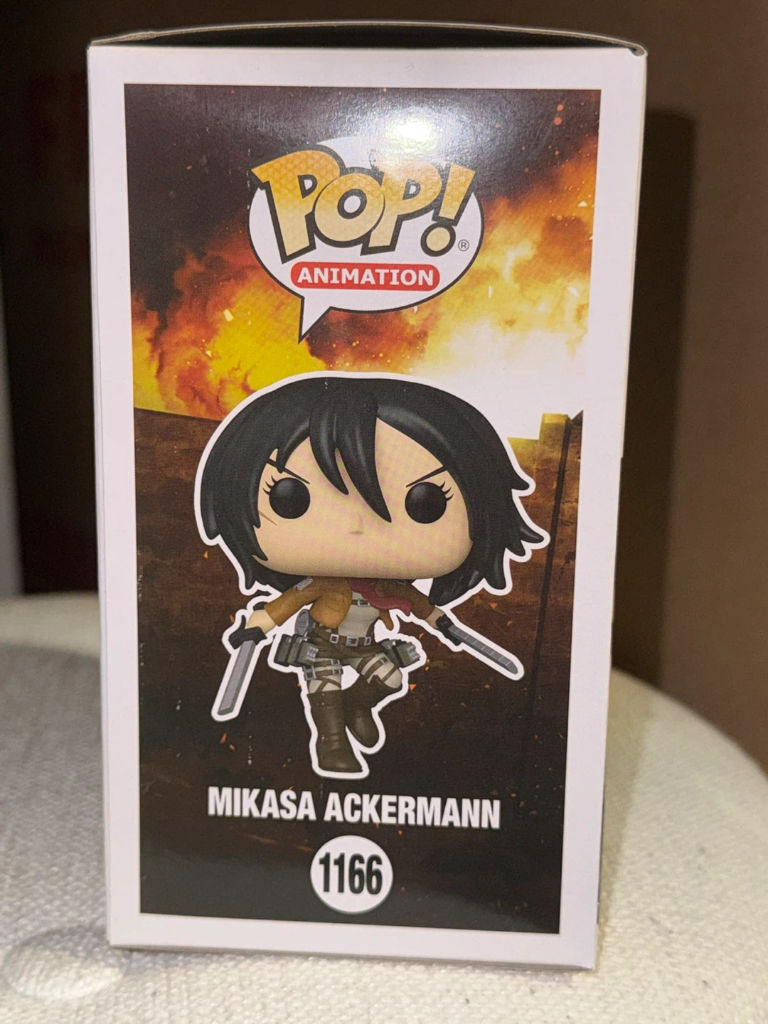 Funko Pop Mikasa Ackermann #1166 - photo 4
