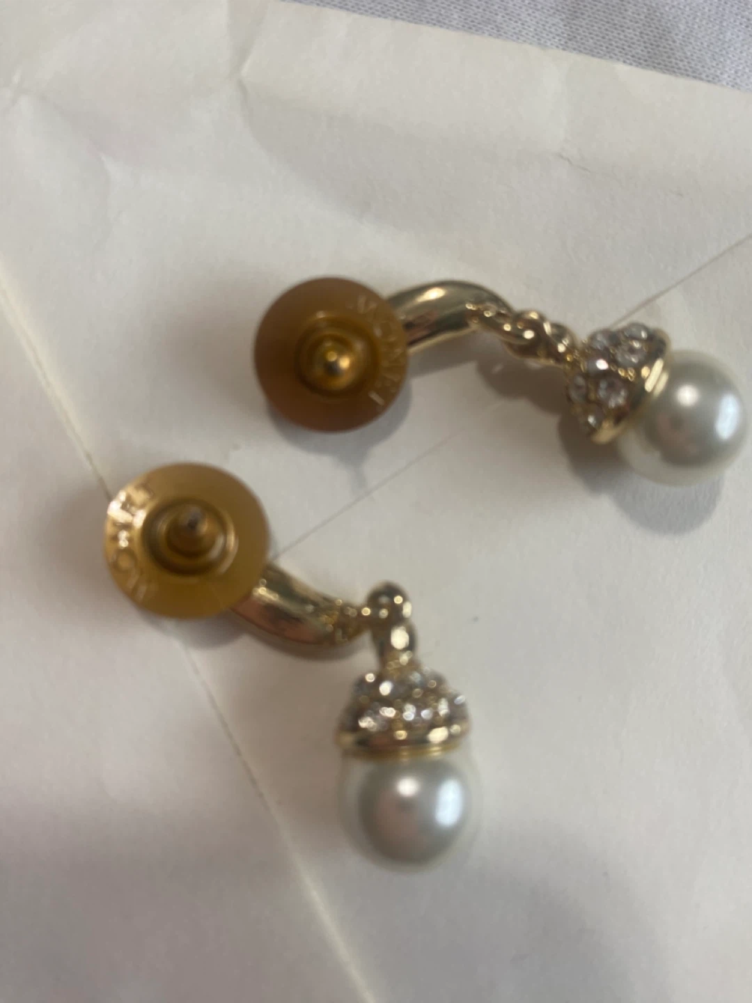 Pearl Drop Earrings - photo 2