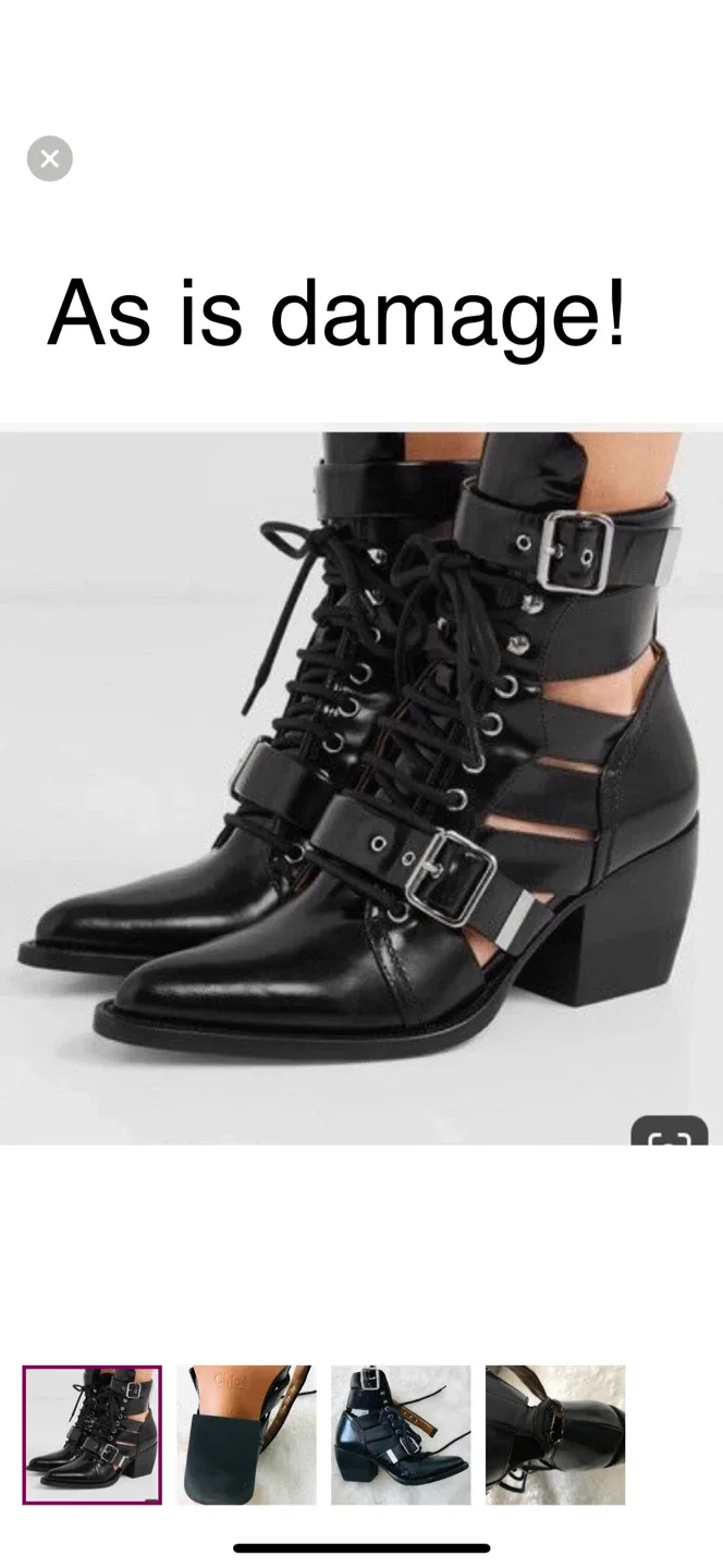 Chloe rylee cut out booties