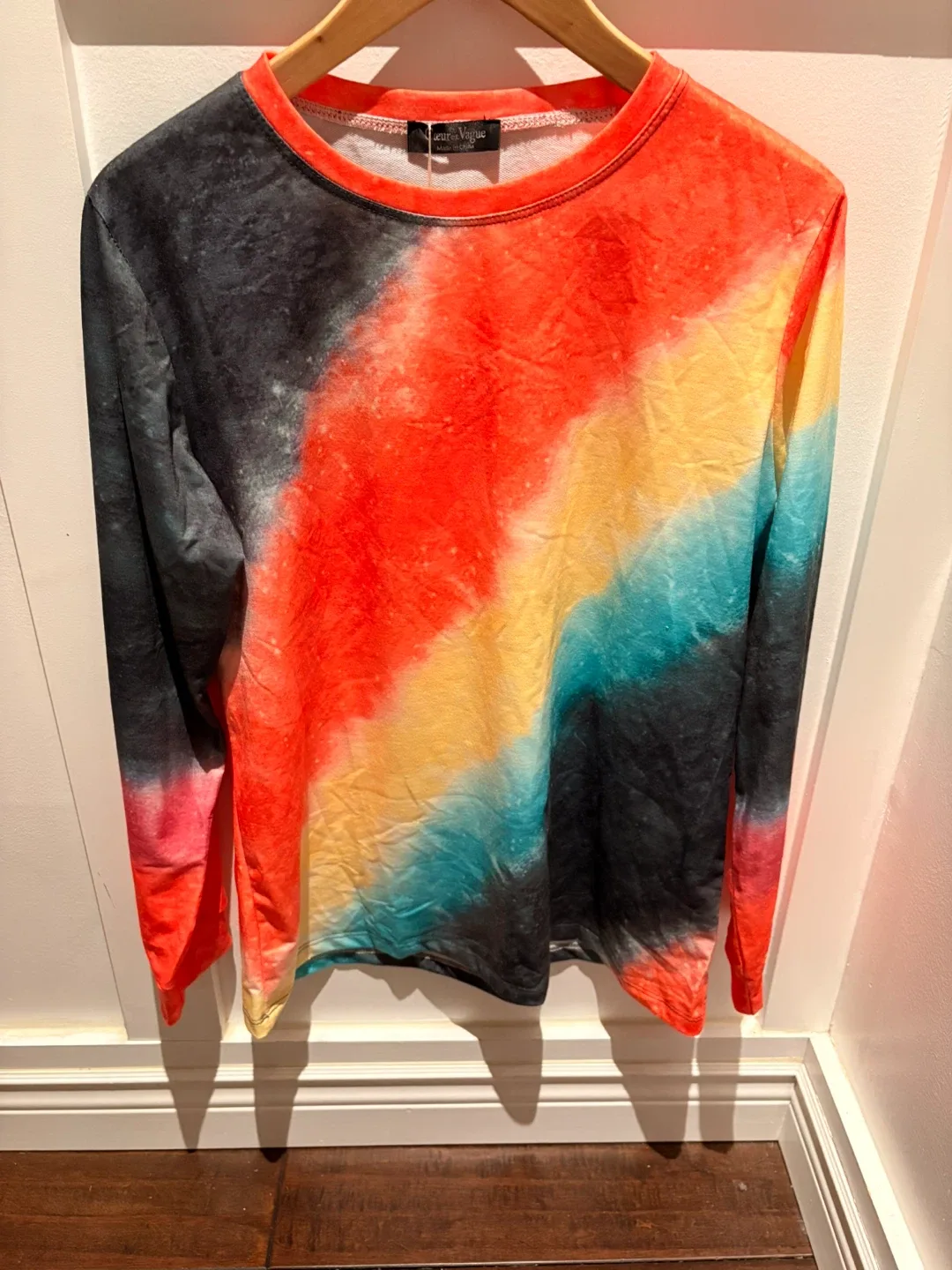 Women’s Coeur de Vague Tie Dye Long Sleeve - L