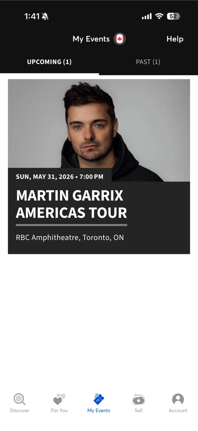 Martin Garrix Americas Tour Ticket