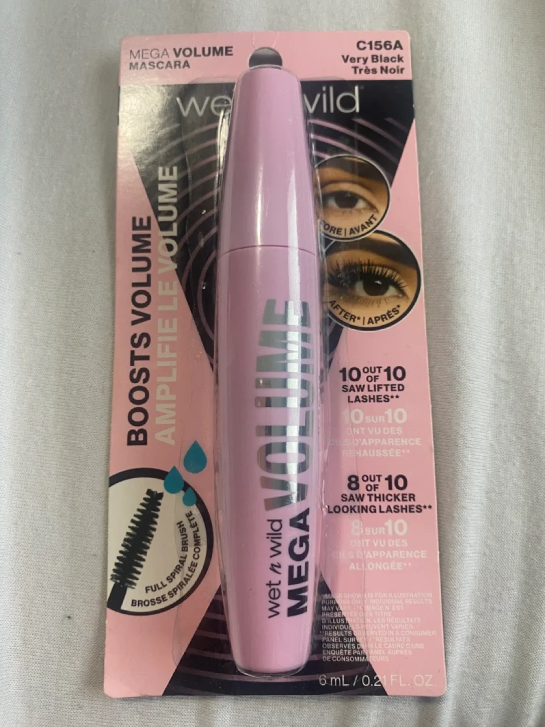 Wet n Wild Mega Volume Mascara - Very Black