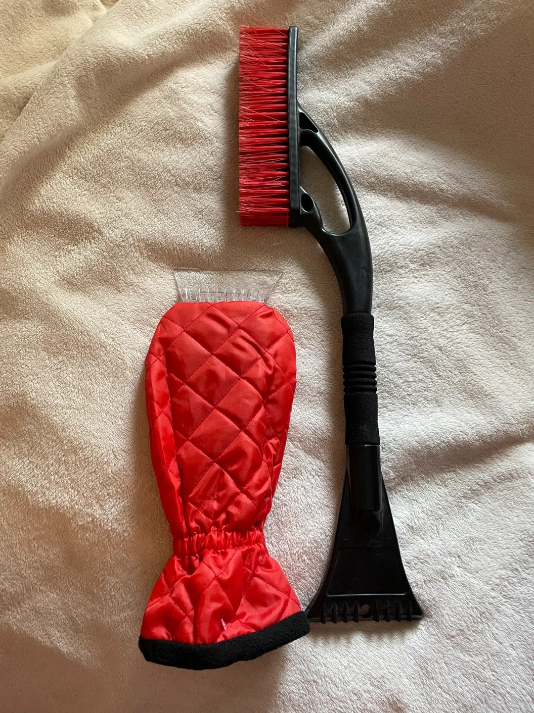 Car Ice Scraper with Mitt bundle of 2
