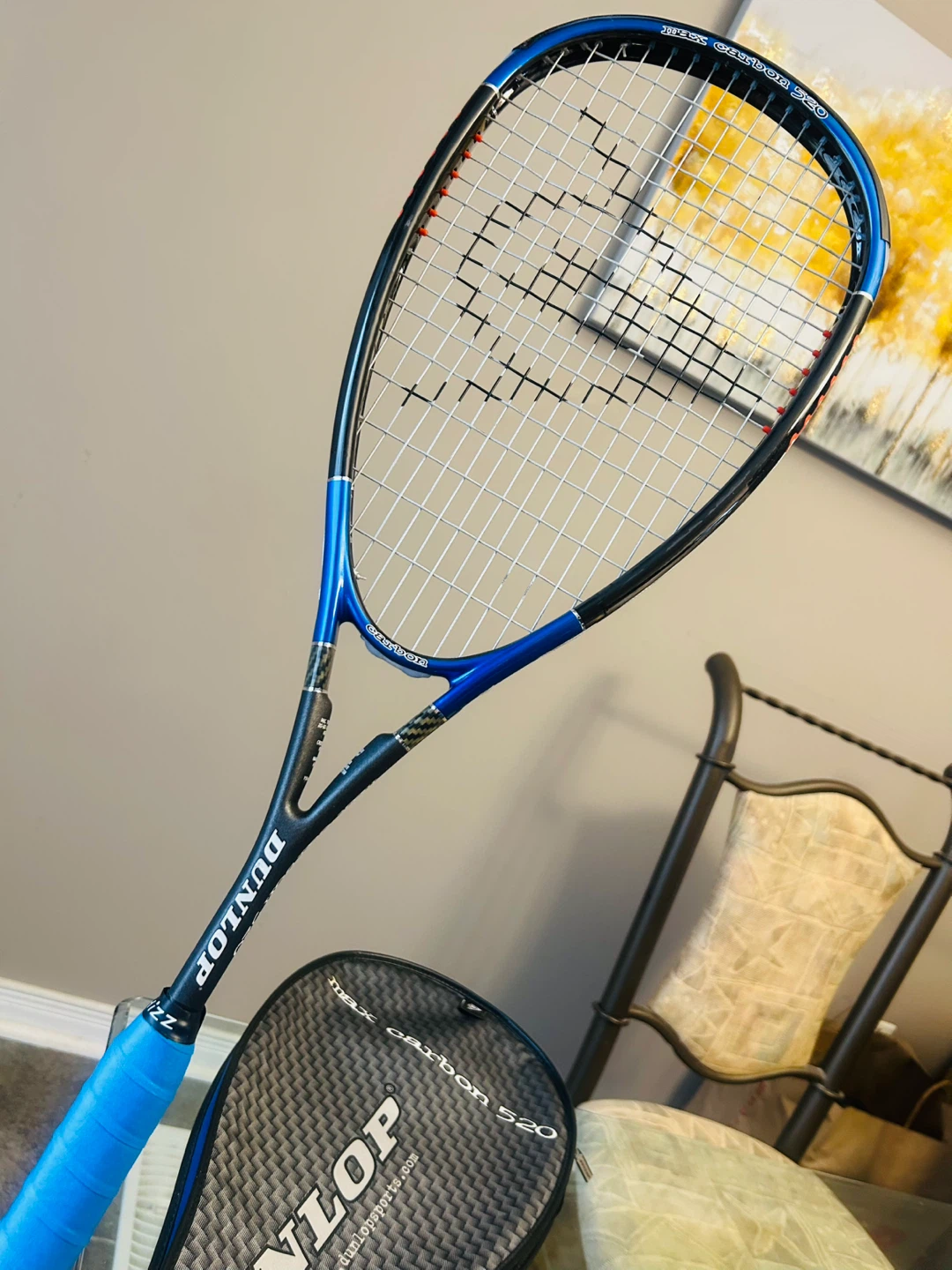 DUNLOP Max Carbon 520 Squash Racket - photo 3