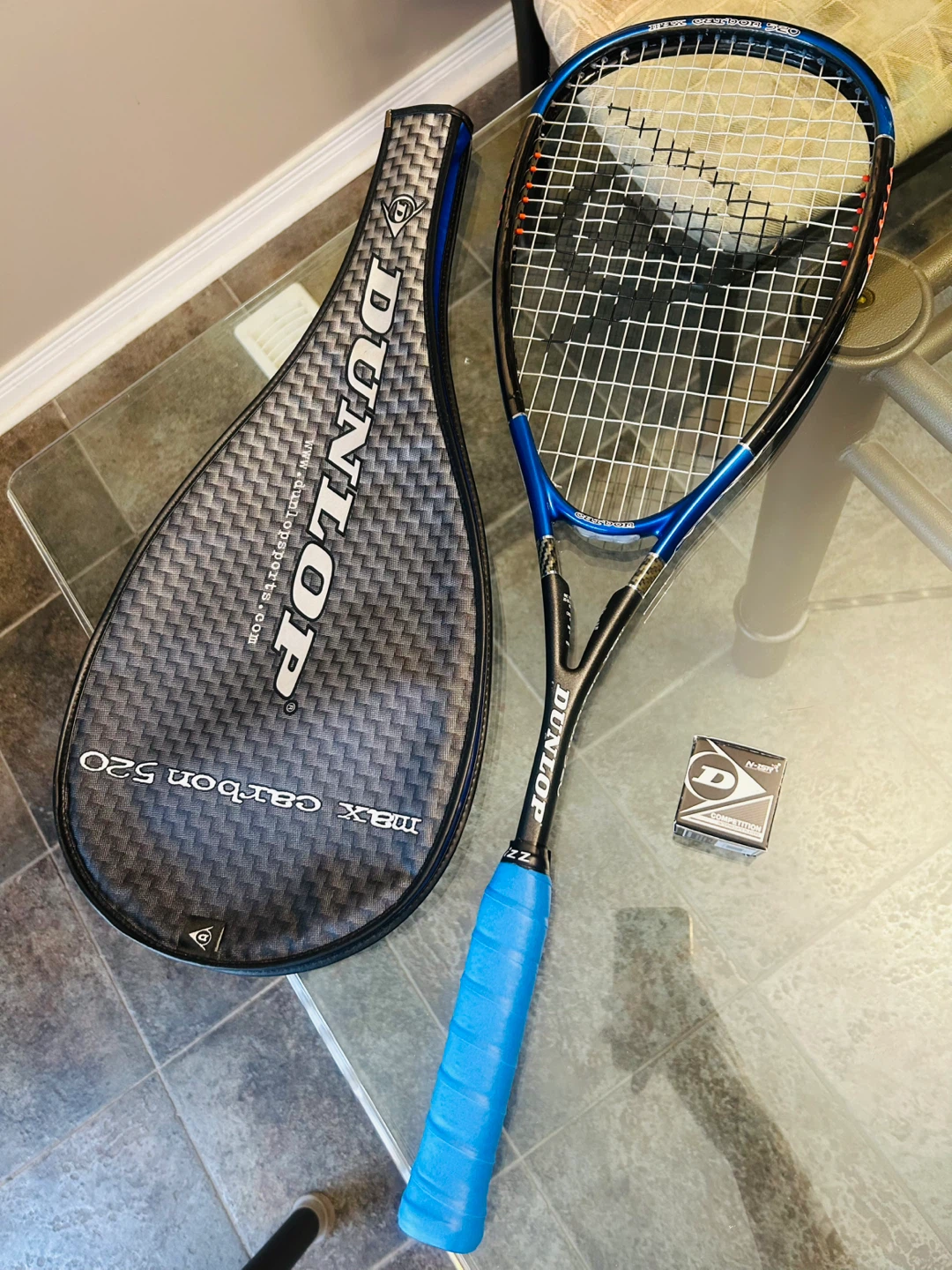 DUNLOP Max Carbon 520 Squash Racket