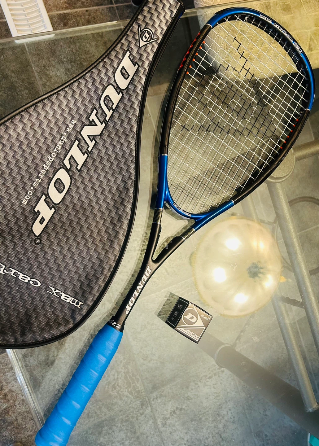 DUNLOP Max Carbon 520 Squash Racket - photo 2