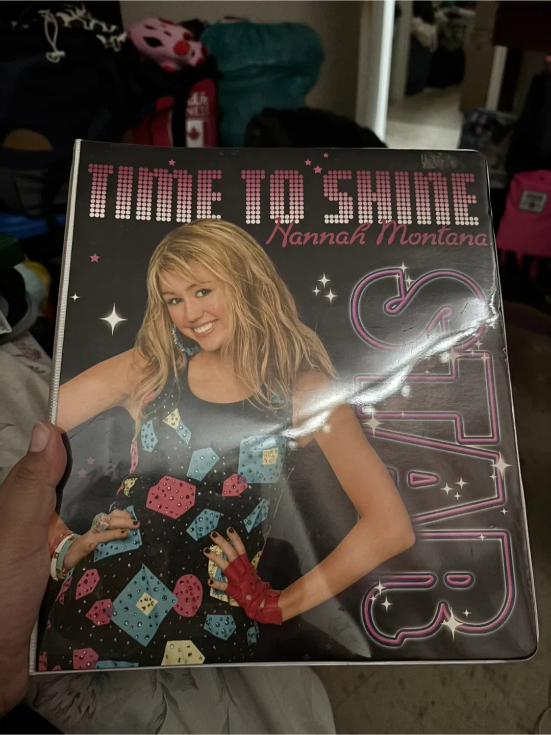 Hannah Montana Time to Shine Binder