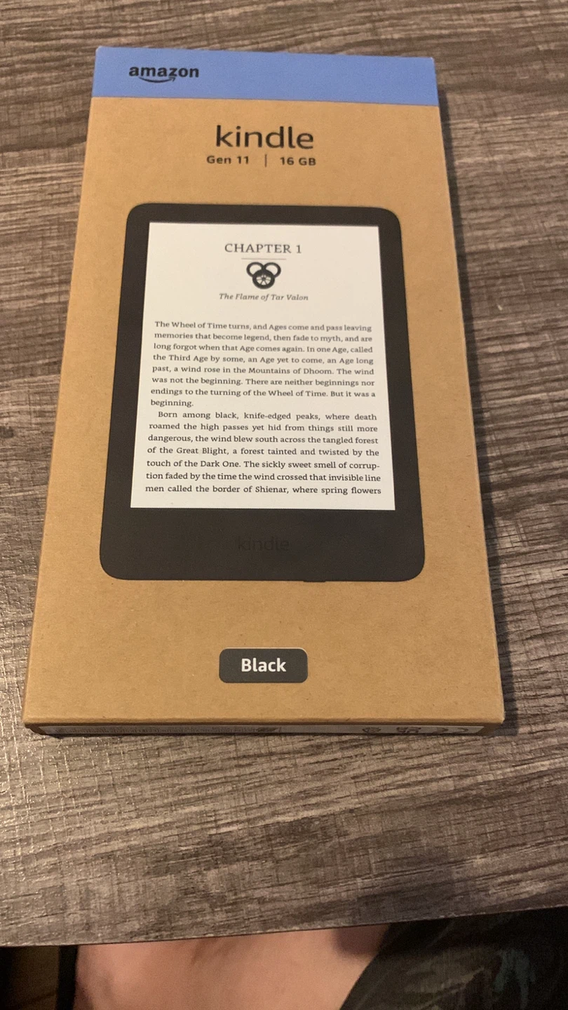 New Kindle Gen 11 16 GB Black