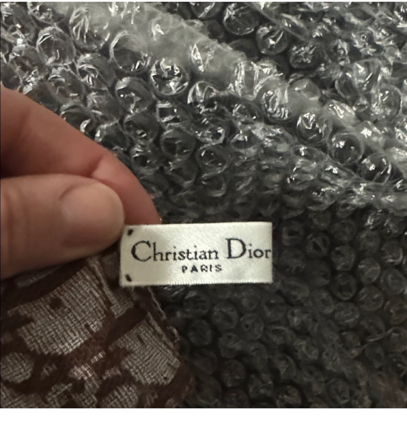 Christian Dior square 'carré' monogram oblique scarf dior - photo 3