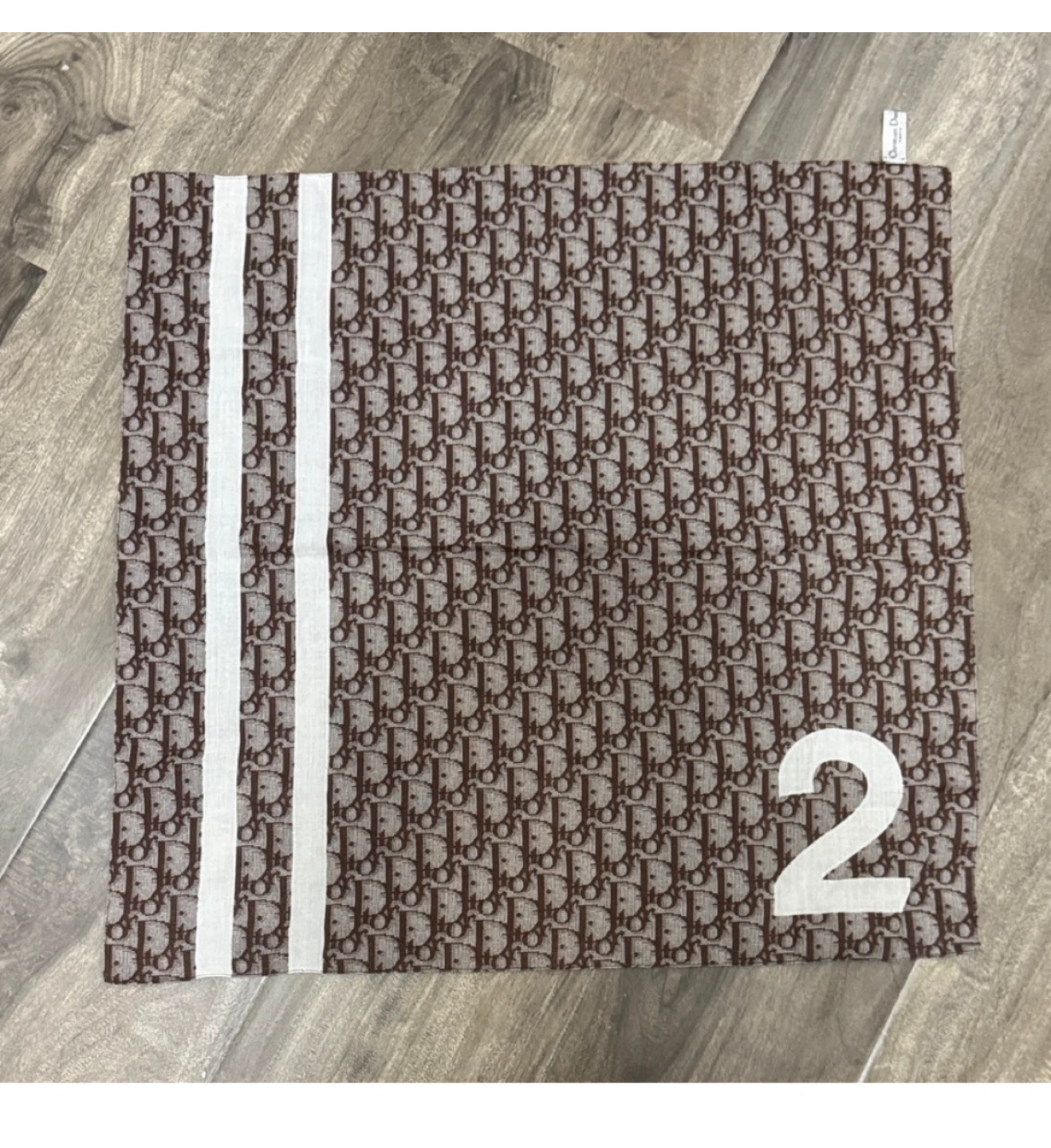 Christian Dior square 'carré' monogram oblique scarf dior - photo 2