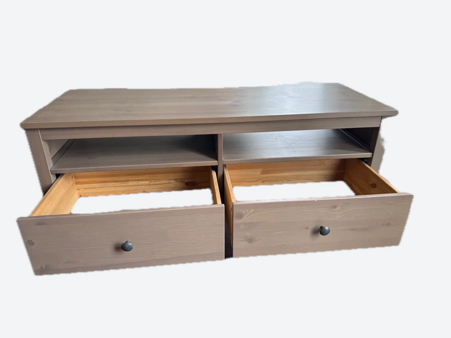 IKEA Hemnes TV Stand - Brown/Gray - photo 4