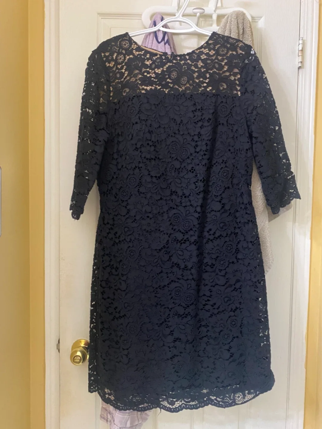Lace Dress - Black