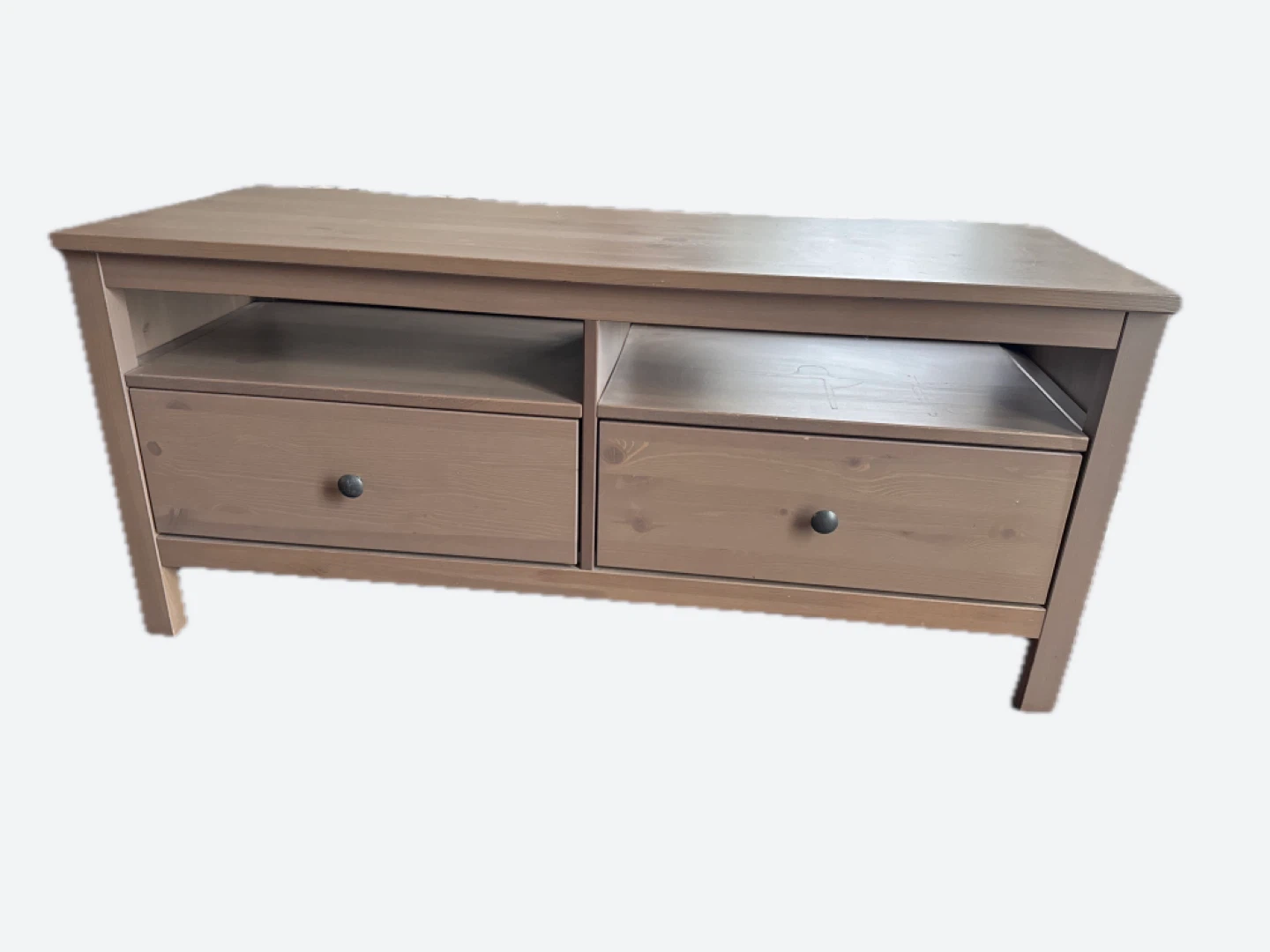 IKEA Hemnes TV Stand - Brown/Gray