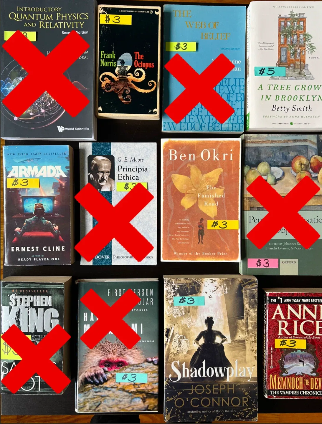 UPDATED 12/09: BOOK SALE 😃- All Priced - MOVING OUT SALE ✈️