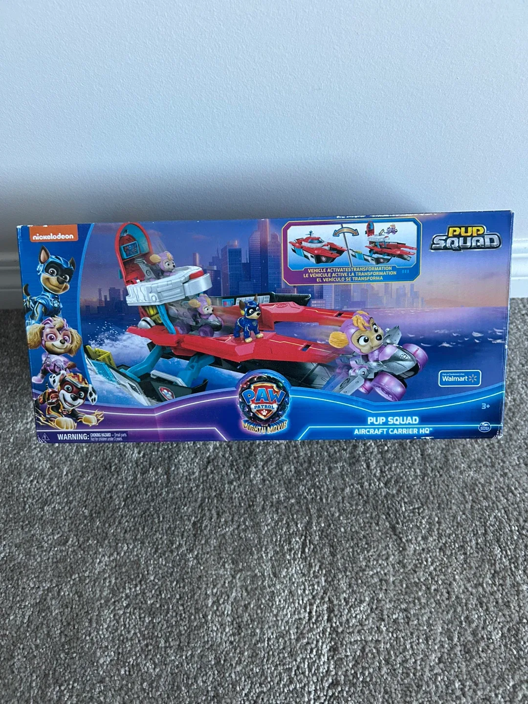 Paw Patrol Pup Squad Aircraft Carrier HQ