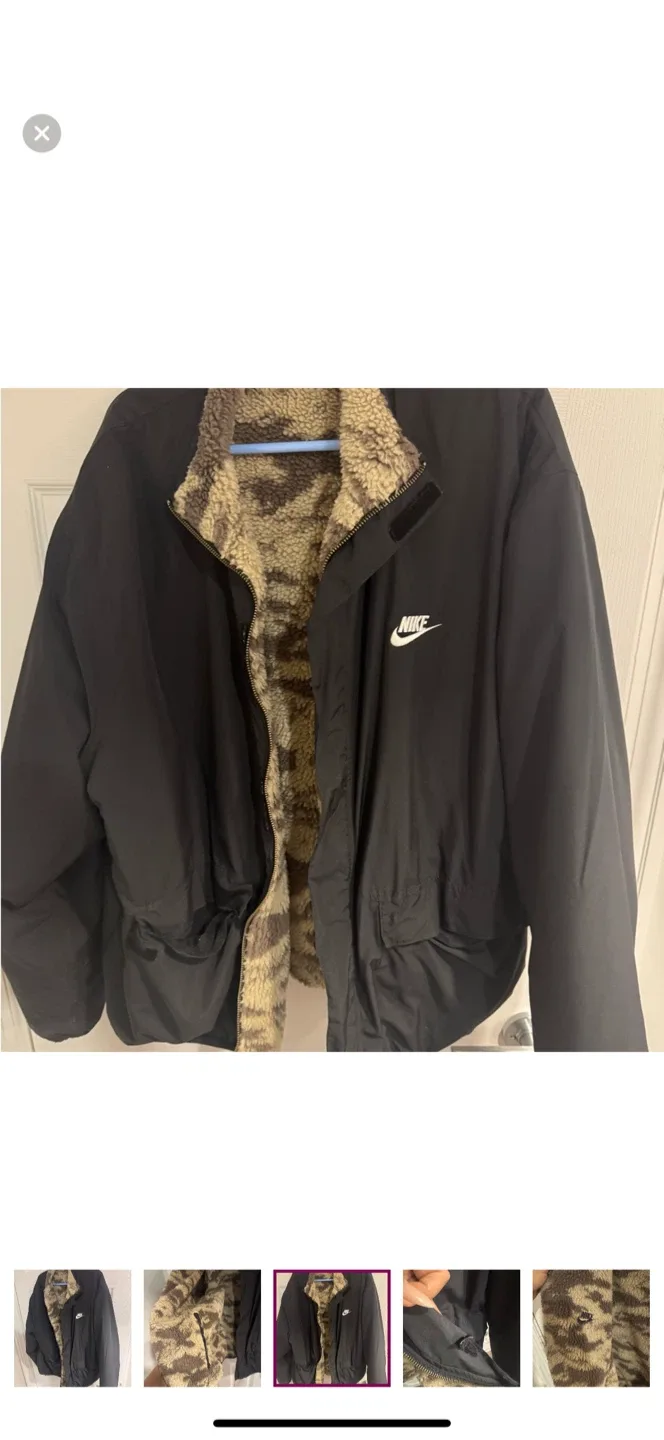 Nike Reversible Jacket - Black & Camo