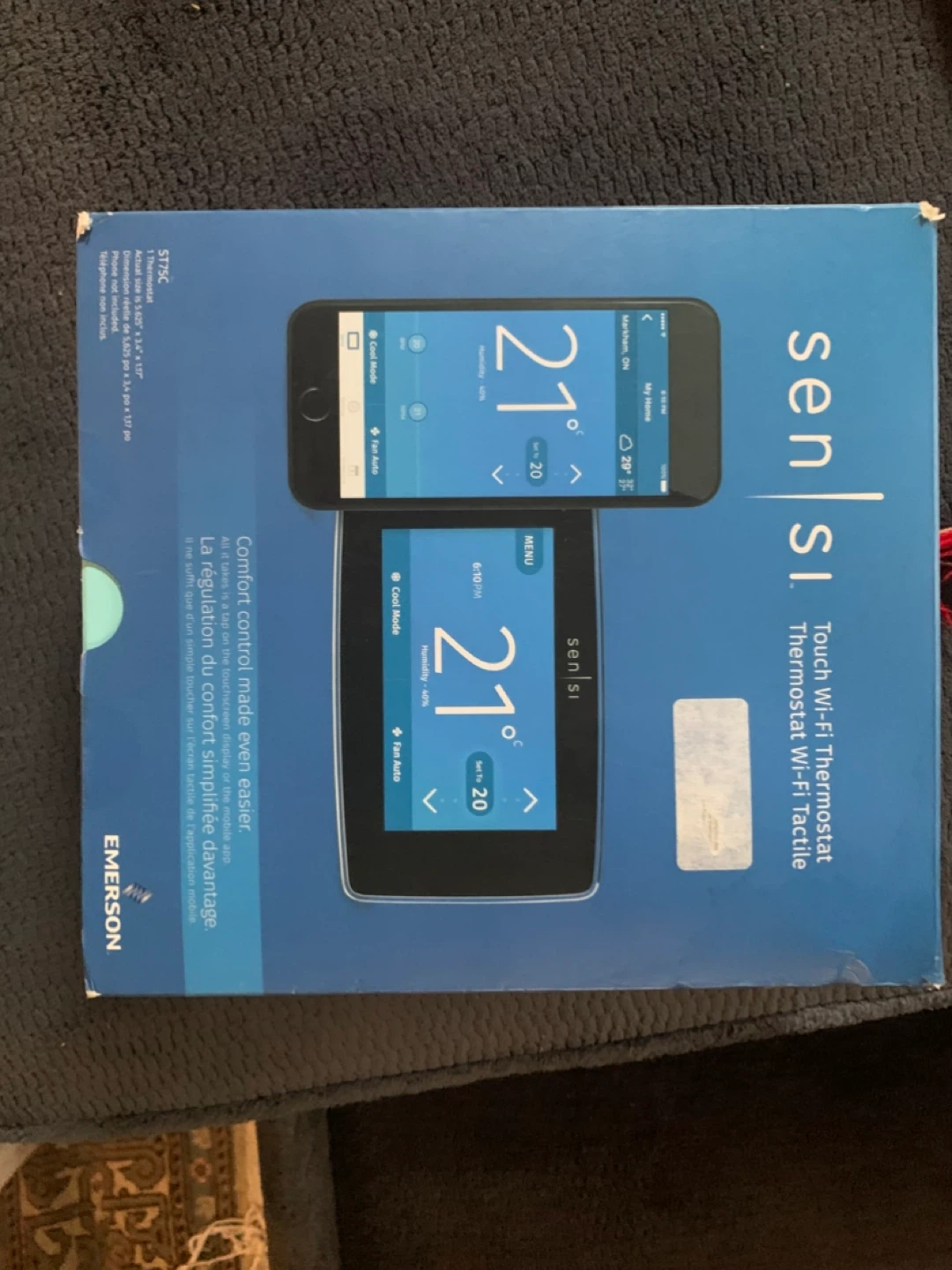 Emerson Sensi Touch Wi-Fi Thermostat get- New in Box!
