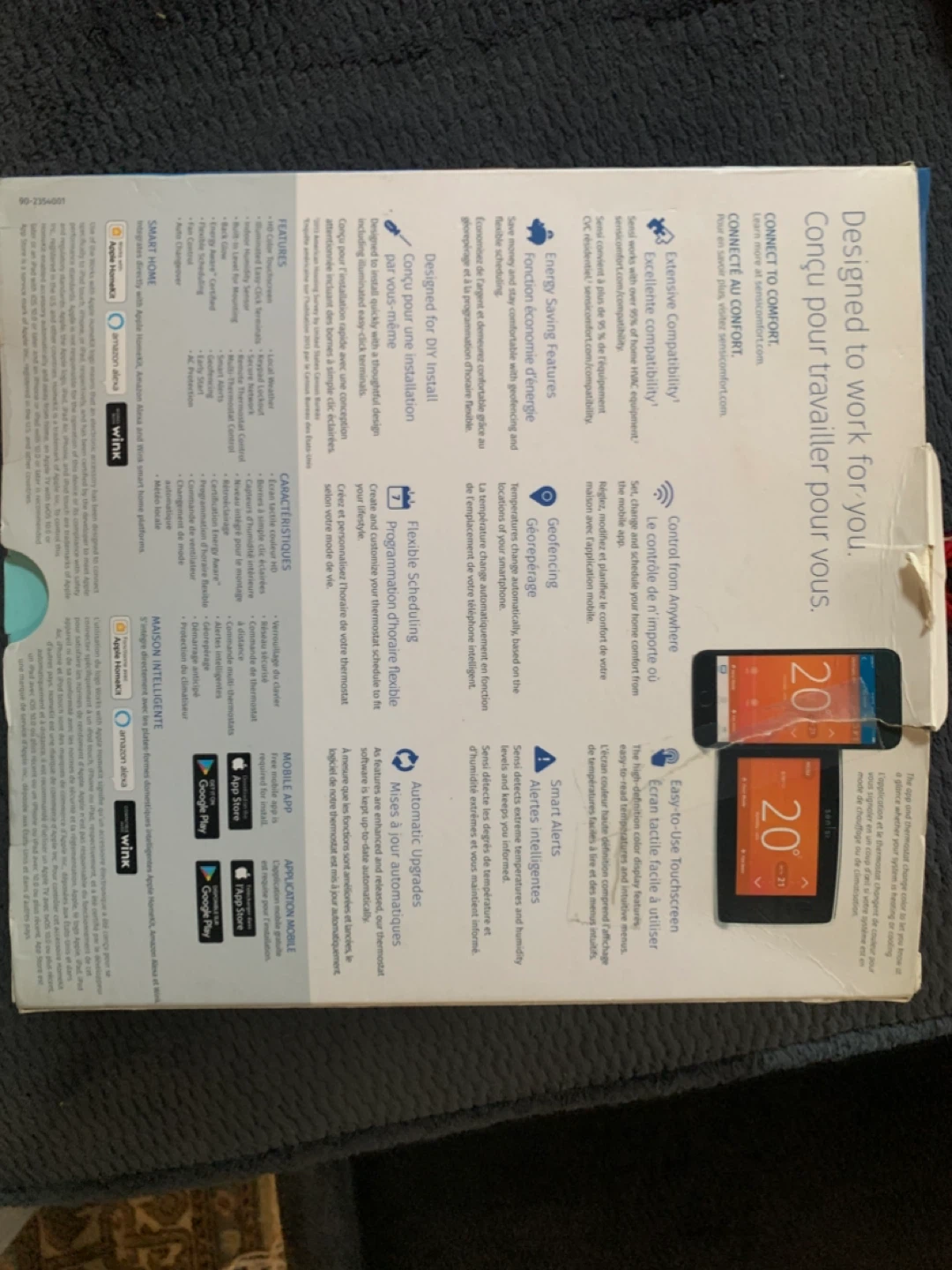 Emerson Sensi Touch Wi-Fi Thermostat get- New in Box! - photo 2