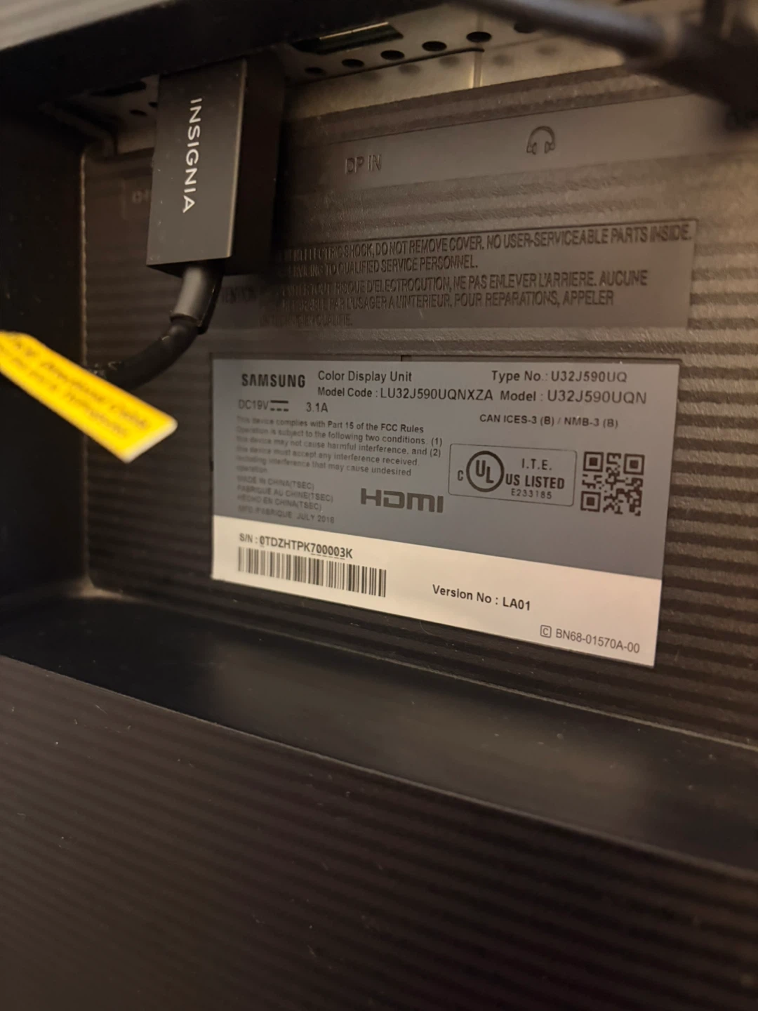 Samsung 32" 4K Monitor - photo 4