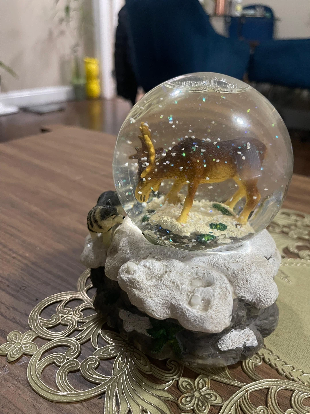 Moose Wolf Snow Globe - photo 5
