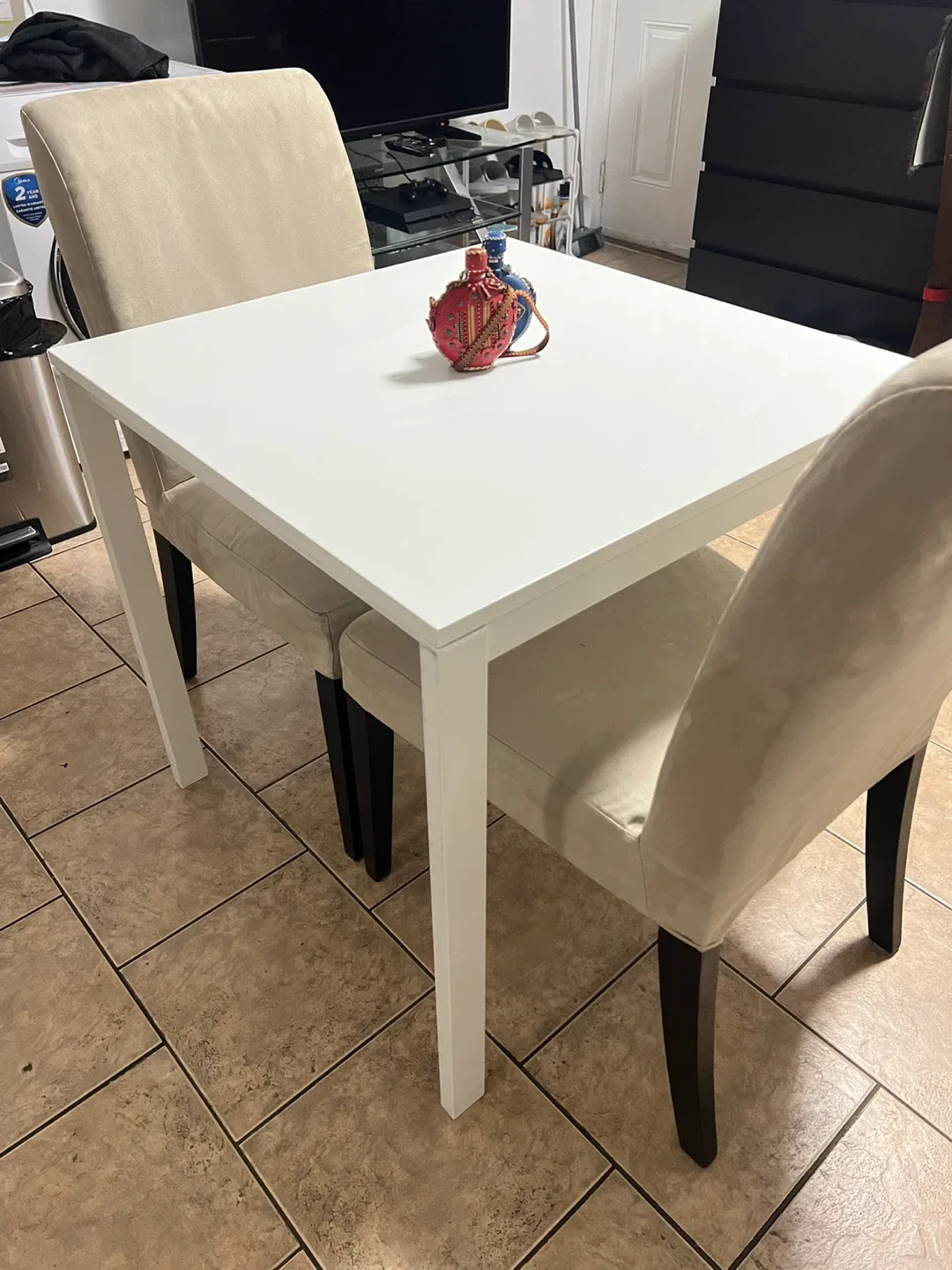 IKEA Dining Table with 2 Chairs,delivery available