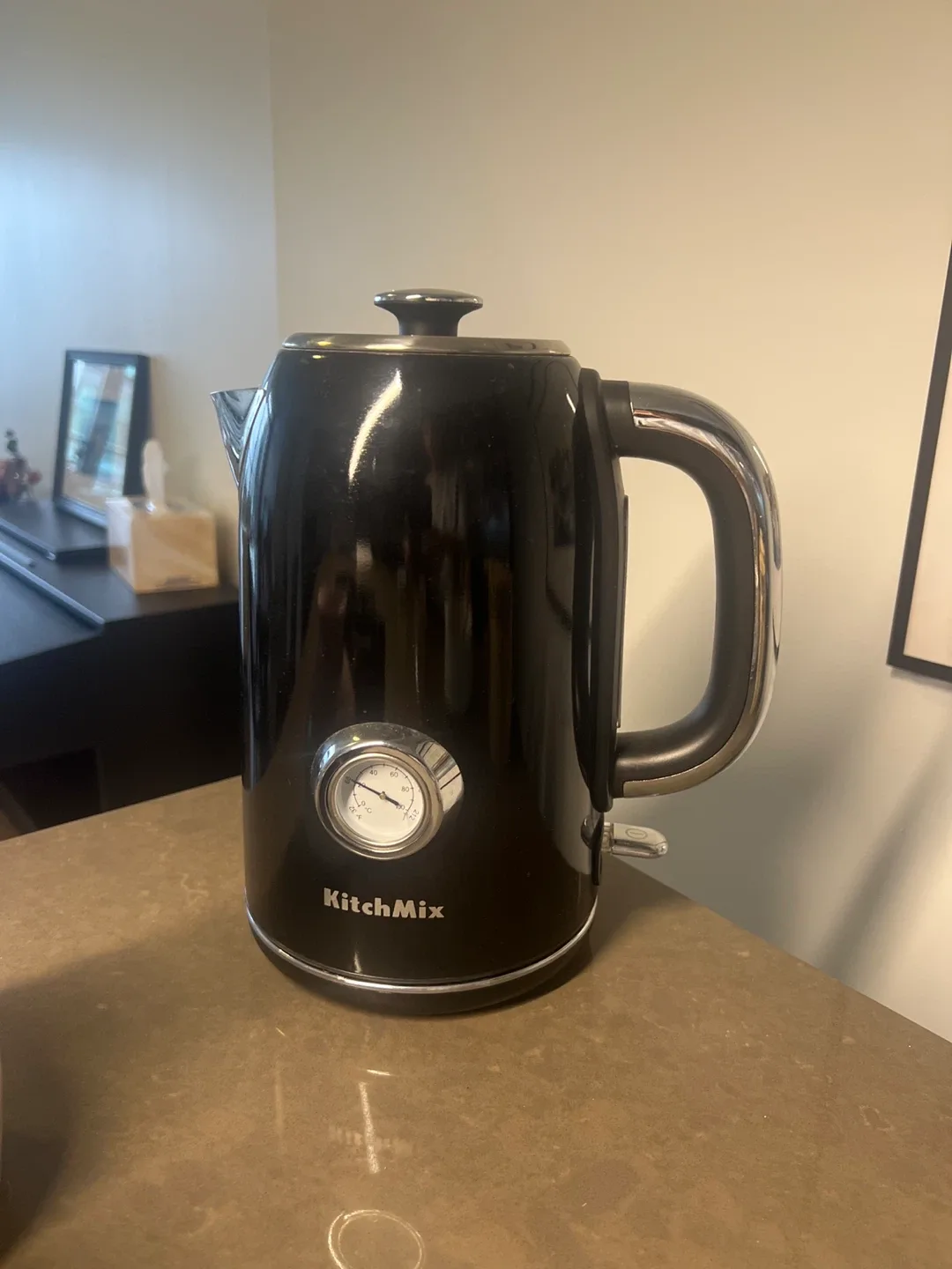 KitchMix Electric Kettle - Black