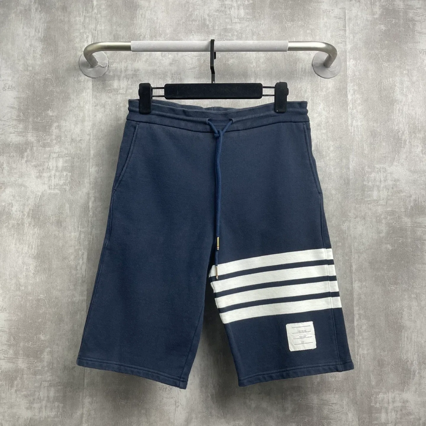 Thom Browne Navy Shorts, Size 1