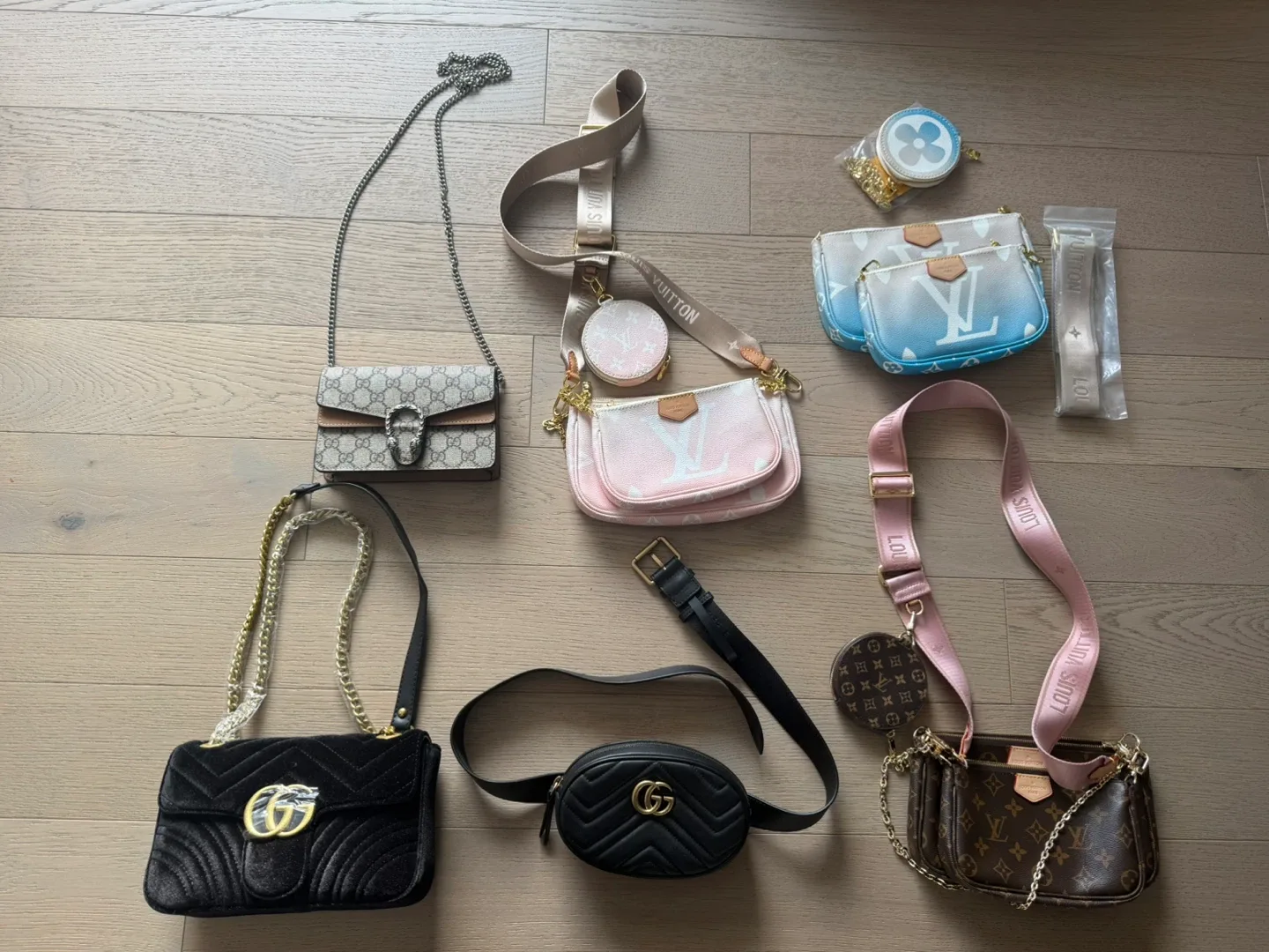 $160 each purses