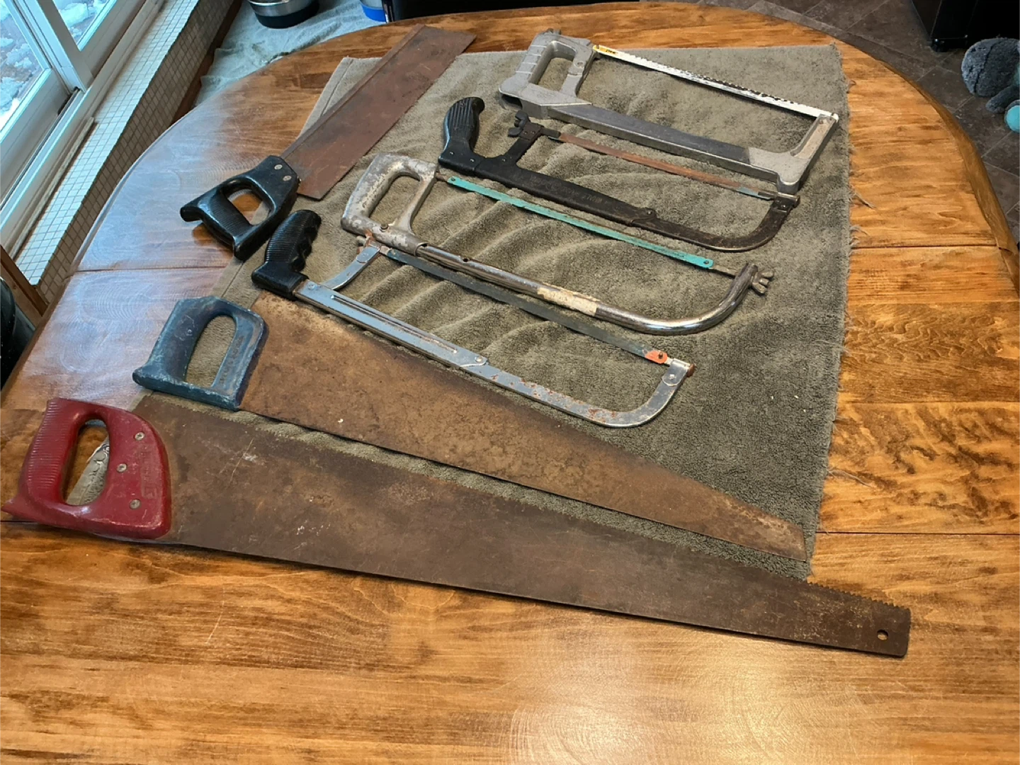 7 Vintage Hand Saws ! - photo 3