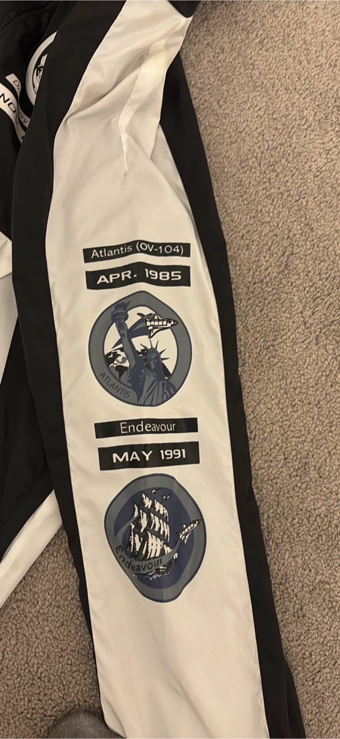 NASA Pullover Jacket - Black & White - photo 3