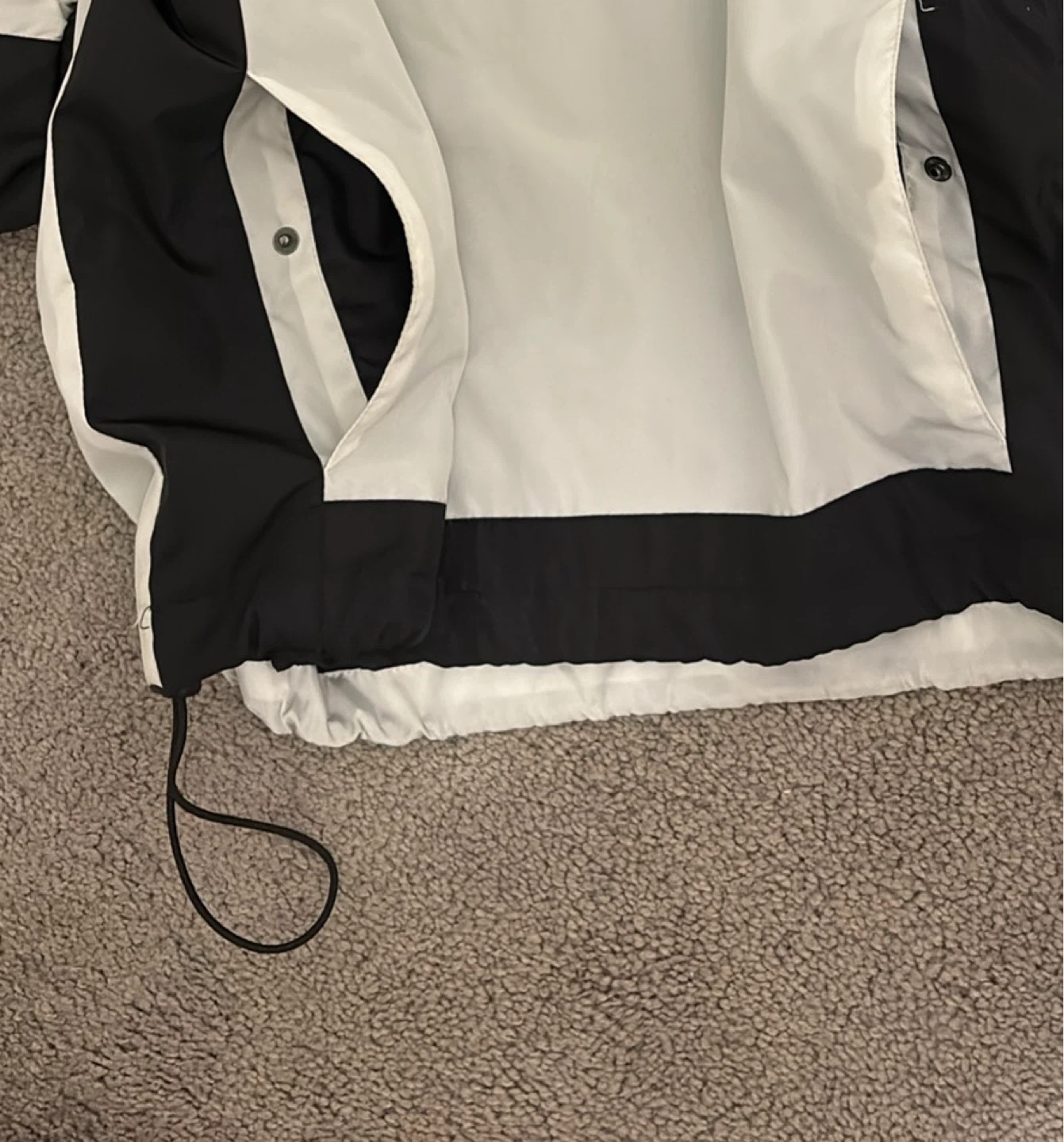 NASA Pullover Jacket - Black & White - photo 4