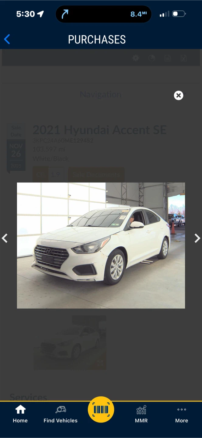 2021 Hyundai Accent SE - White/Black